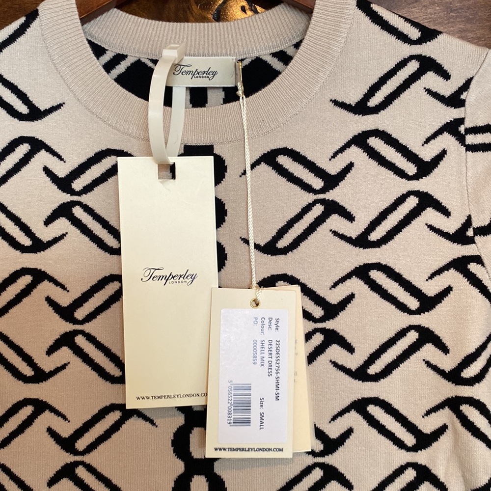 NWT Temperley London Desert Dress Shell Mix. Size Small. - Picture 6 of 6